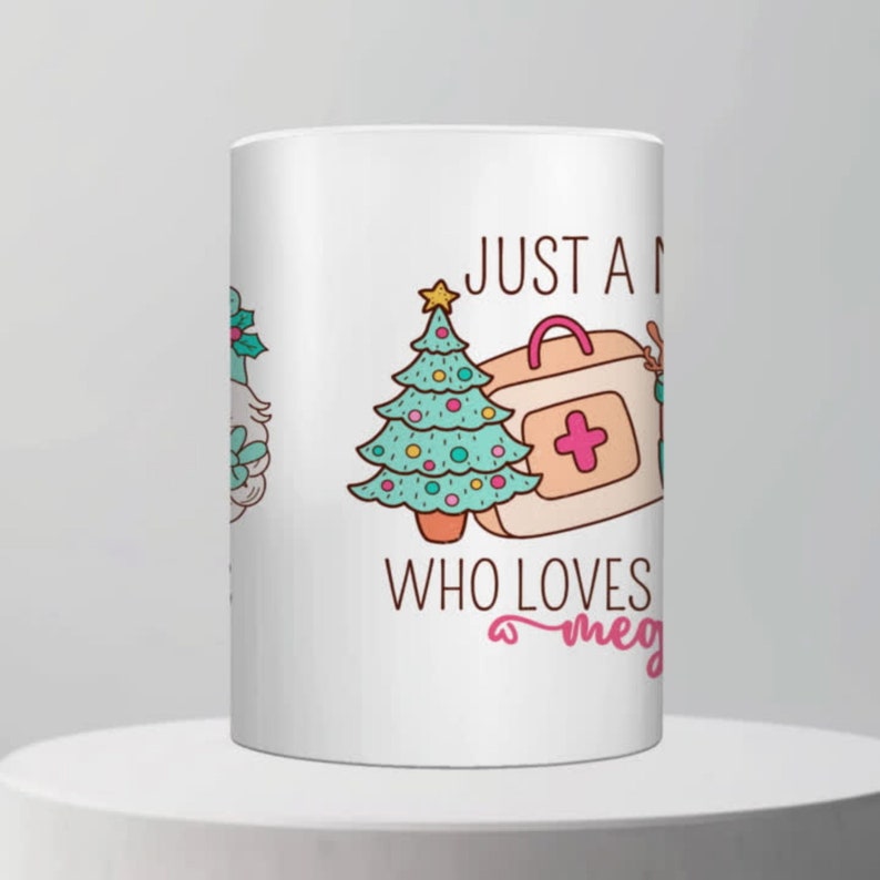 Christmas Gifts For Nurse Coworkers
 Personalized Nurse Mug Christmas Mug for Nurse Gift for Coworker