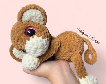 Crochet Low Sew Baby Monkey Pattern (Digital Pattern)