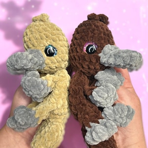 Low Sew Crochet Platypus Pattern, Digital File, Paisley the Platypus, Amigurumi, Platypus, crochet platypus, amigurumi pattern