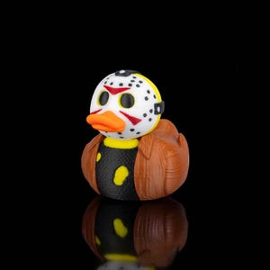 Handcrafted Jason Ducky - Jeep Ducking Parody - Horror Fan Gift