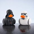 Parody Darth Vader and Stormtrooper Inspired Duckies Fan Art - For Gifting and Jeep Ducking Star Wars Fans