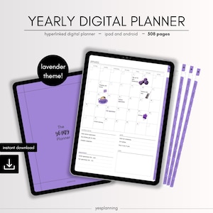 All-in-One Digital Planner: Habit & Budget Trackers, GoodNotes Compatible (PDF File)