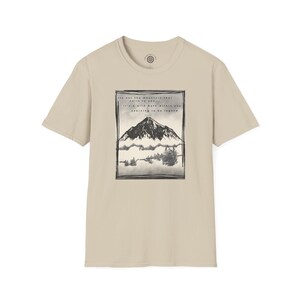 Mountain Calling Unisex Softstyle Tee, Adventure Outdoor Nature Hiking Shirt, Wanderlust Travel Apparel, Inspirational Graphic Top, Scenic