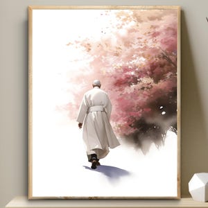 Pope Francis Walking Toward Heaven, Digital Download, Catholic Memorial Art, Rest in peace Digital Print, remembrance Wall Art, eternal life