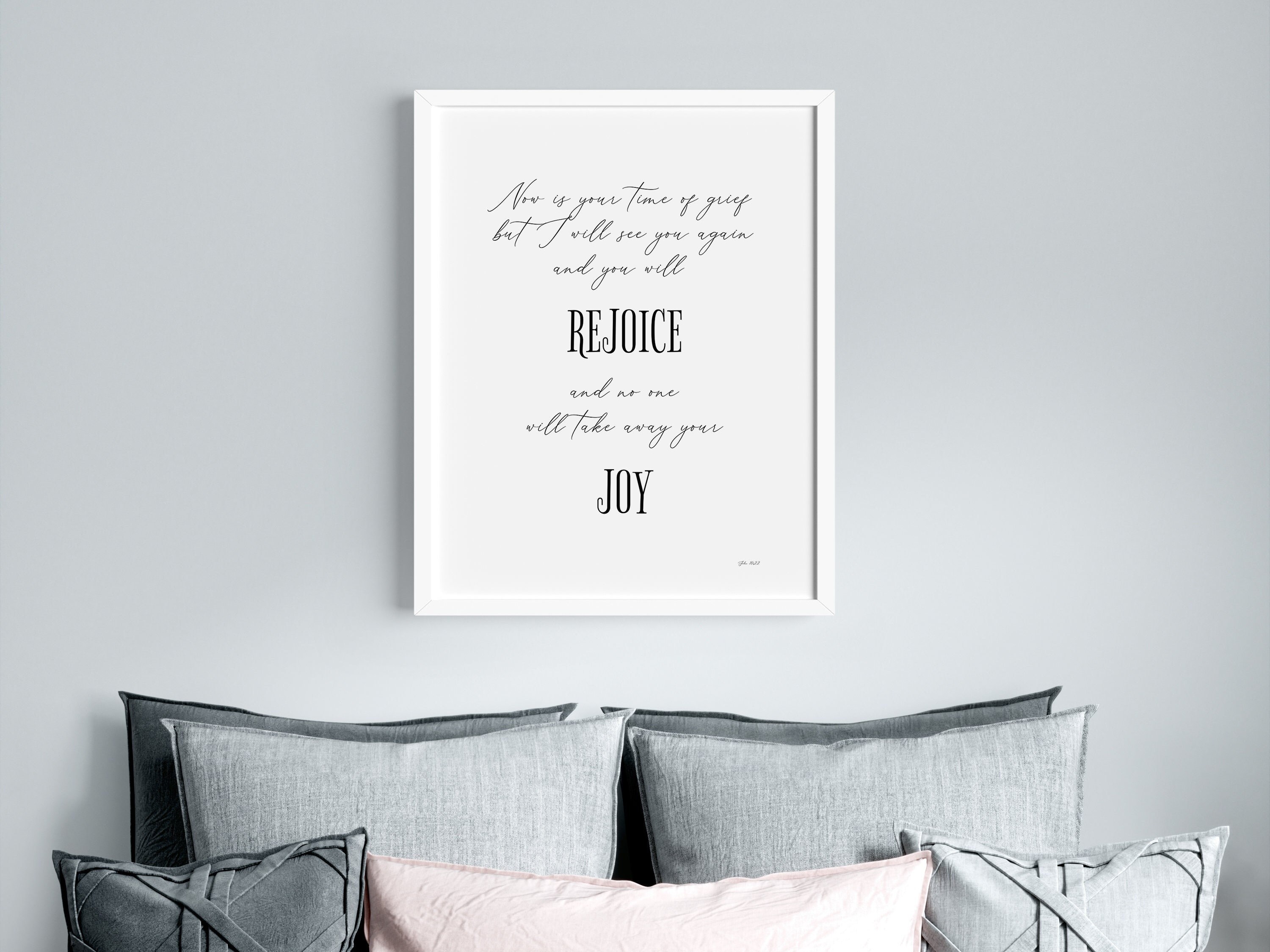 See You Again And Rejoice {Cushion Cover} See You Again And Rejoice {Cushion Cover}