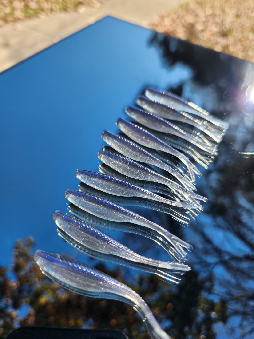 STS 2.0 Crappie Tracer Shad Soft Plastic Fishing Bait STS Pro-blue - Etsy