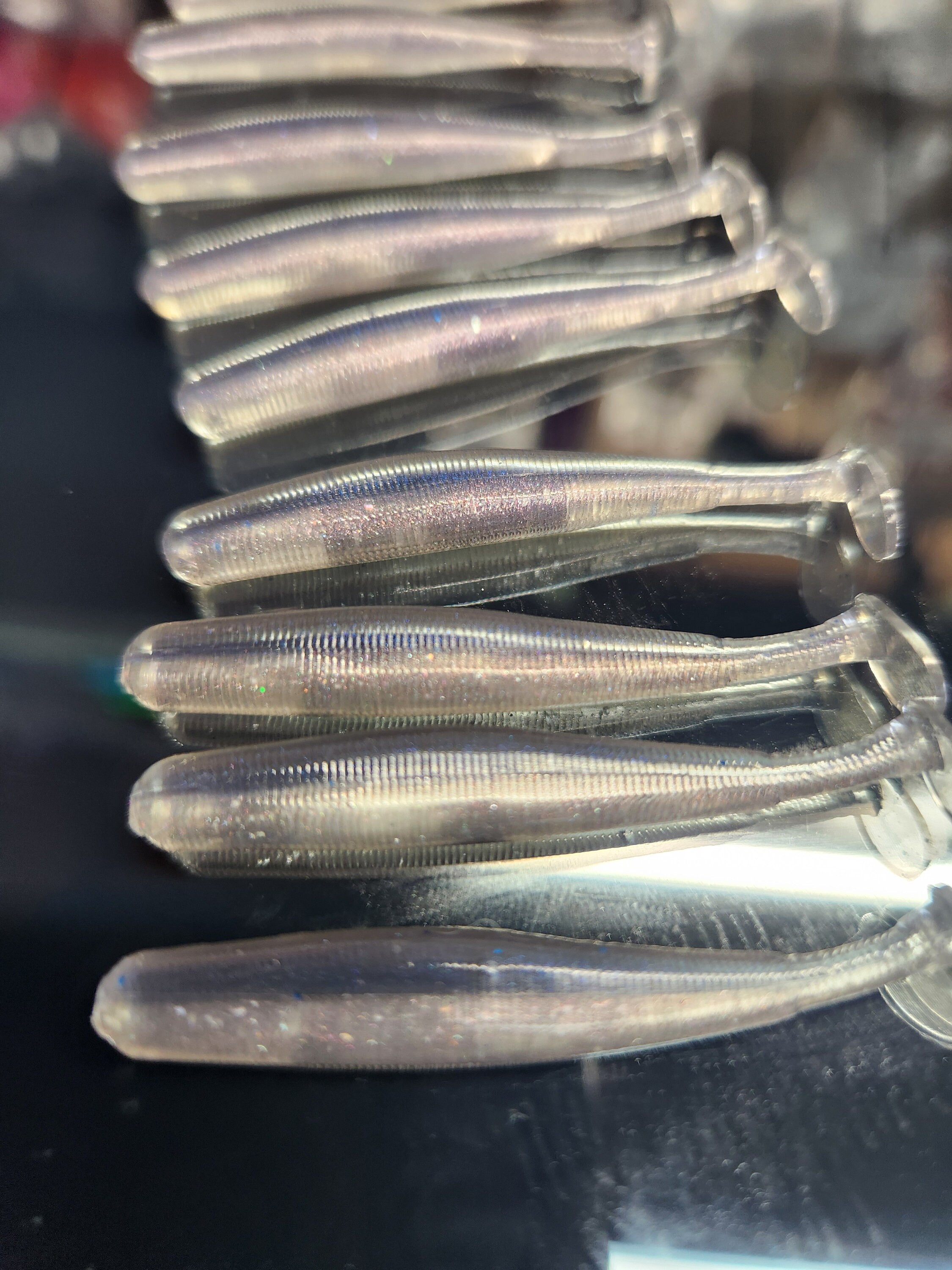 STS 2.0 Shimmy Shake Swimbait Cebo de pesca tipo tipo de pez de plástico suave - STS Pro-Blue