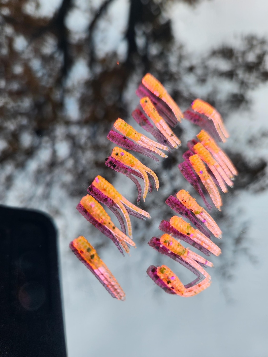 Comcapy Esche da Pesca con Esca Mini Fish Ice Swimbait Crank Fishing Tackle Pesca Bass Trout Lures (Color : C, Size : 63mm-8g