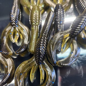 STS 3.0 MC BFS Craw Soft Plastic Bass Fishing Bait -- Super Bug