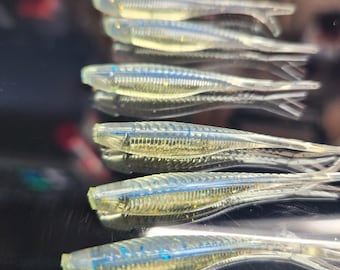 STS 2.0 Crappie Tracer Shad Soft Plastic Fishing Bait -- Sexy Shad