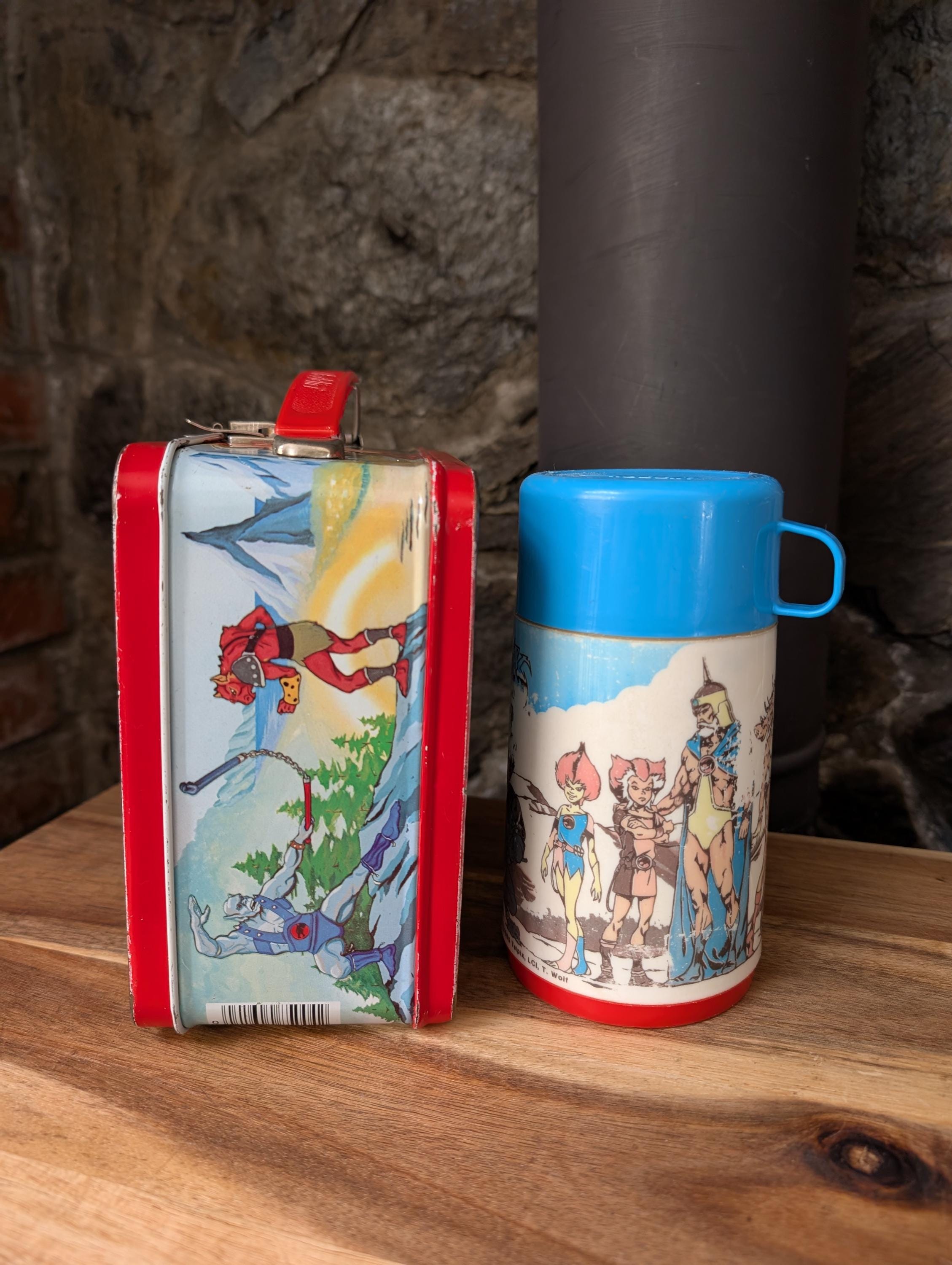 Vintage Aladdin Industries 1985 Thundercats Metal Lunchbox