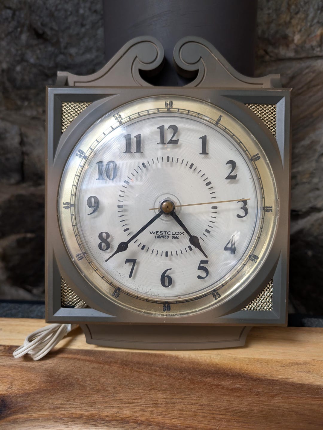 アメリカ製 50's？ WESTCLOX electric ヴィンテージ 時計 Vintage Westclox Electric Wall Clock-vintage Westclox-works - Etsy