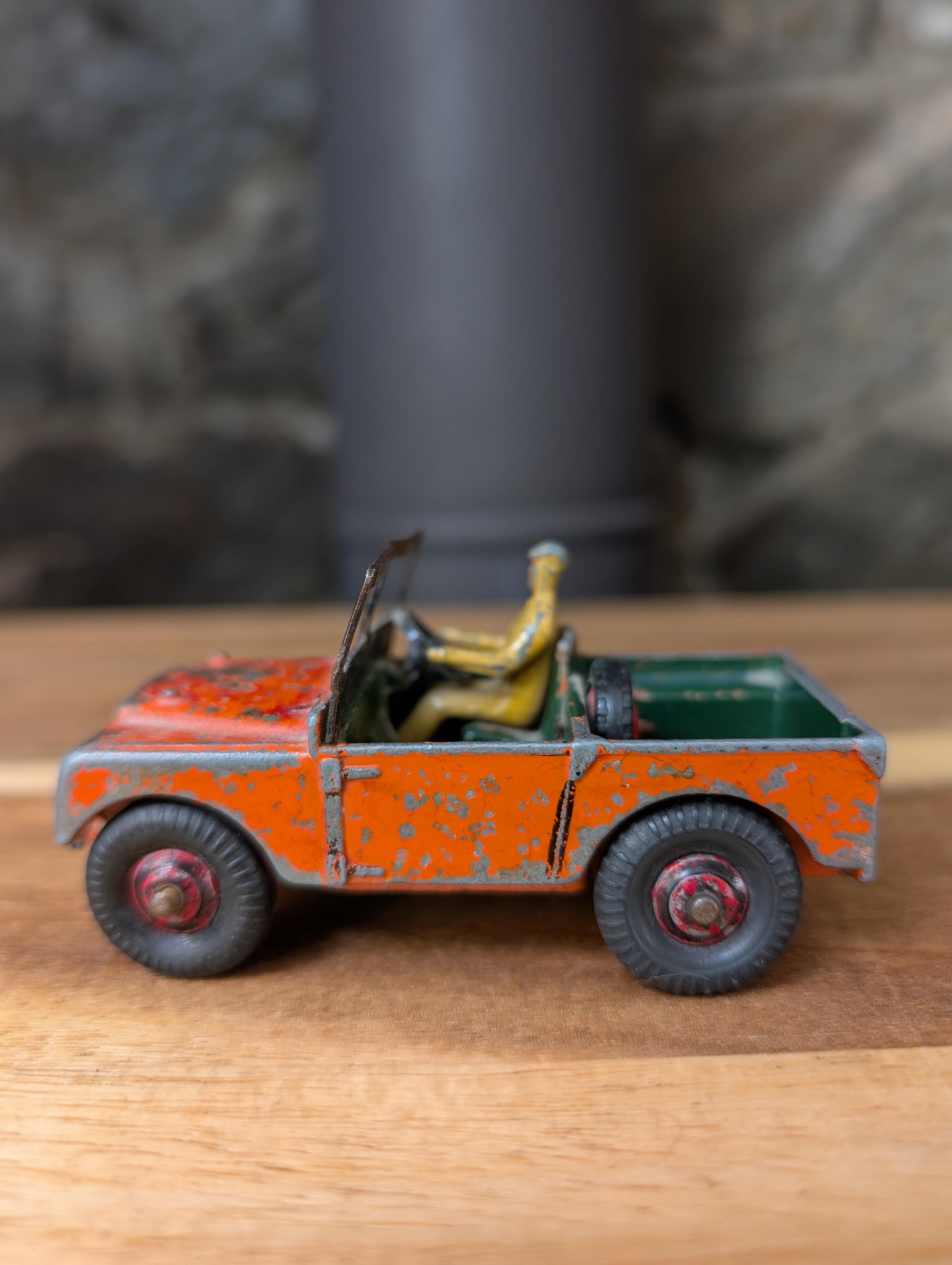 Vintage Dinky Toys Model #340 Land Rover-made in England-meccano
