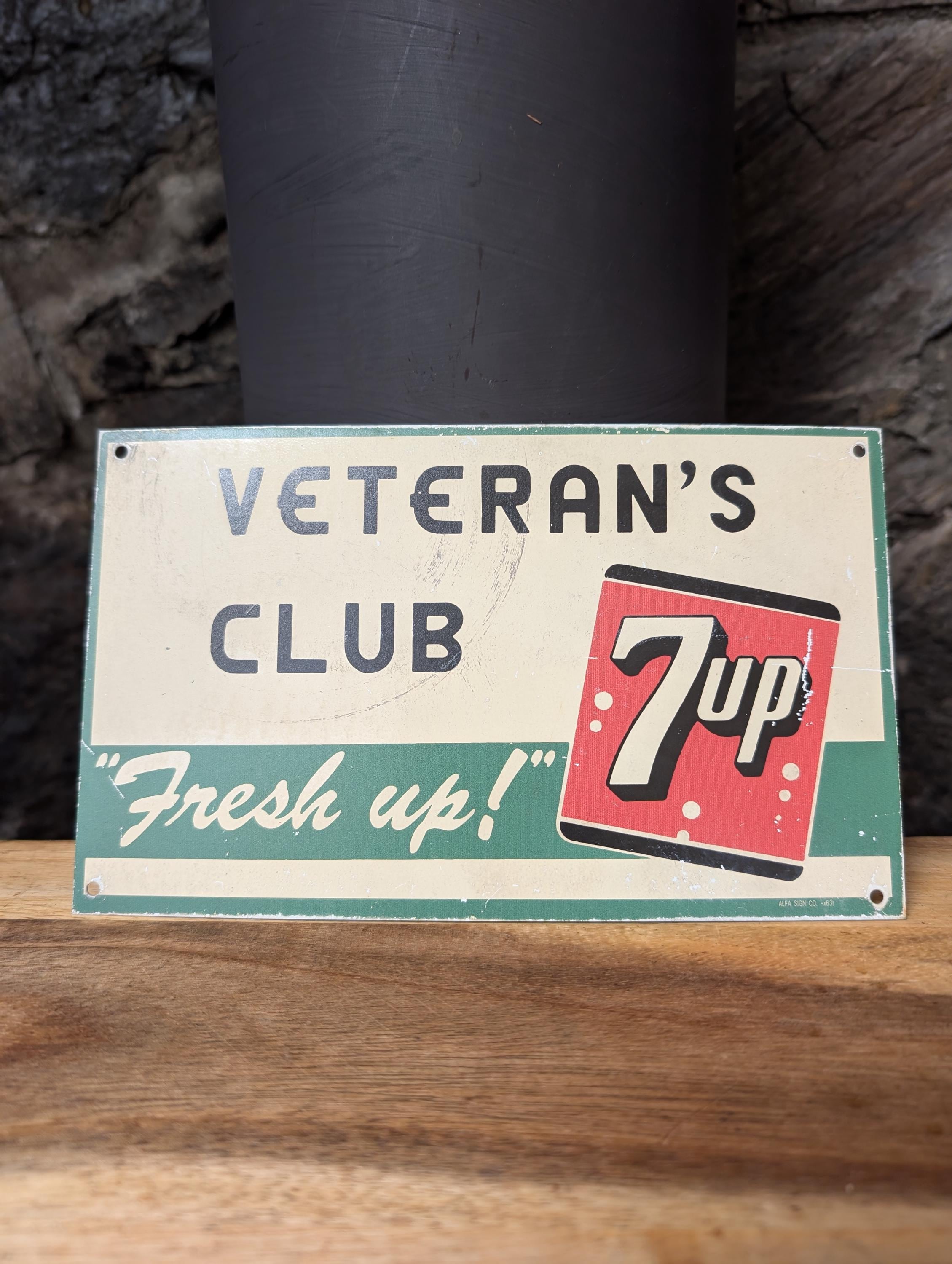 Antique Sign 7up - Etsy