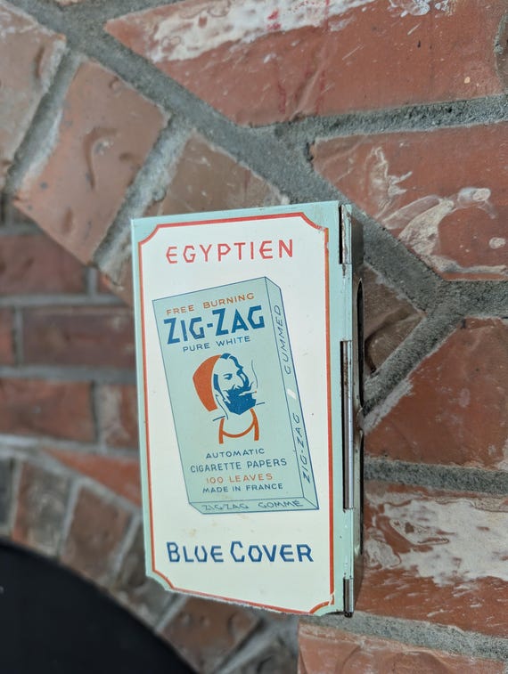 Vintage Zig-zag Egyptien 