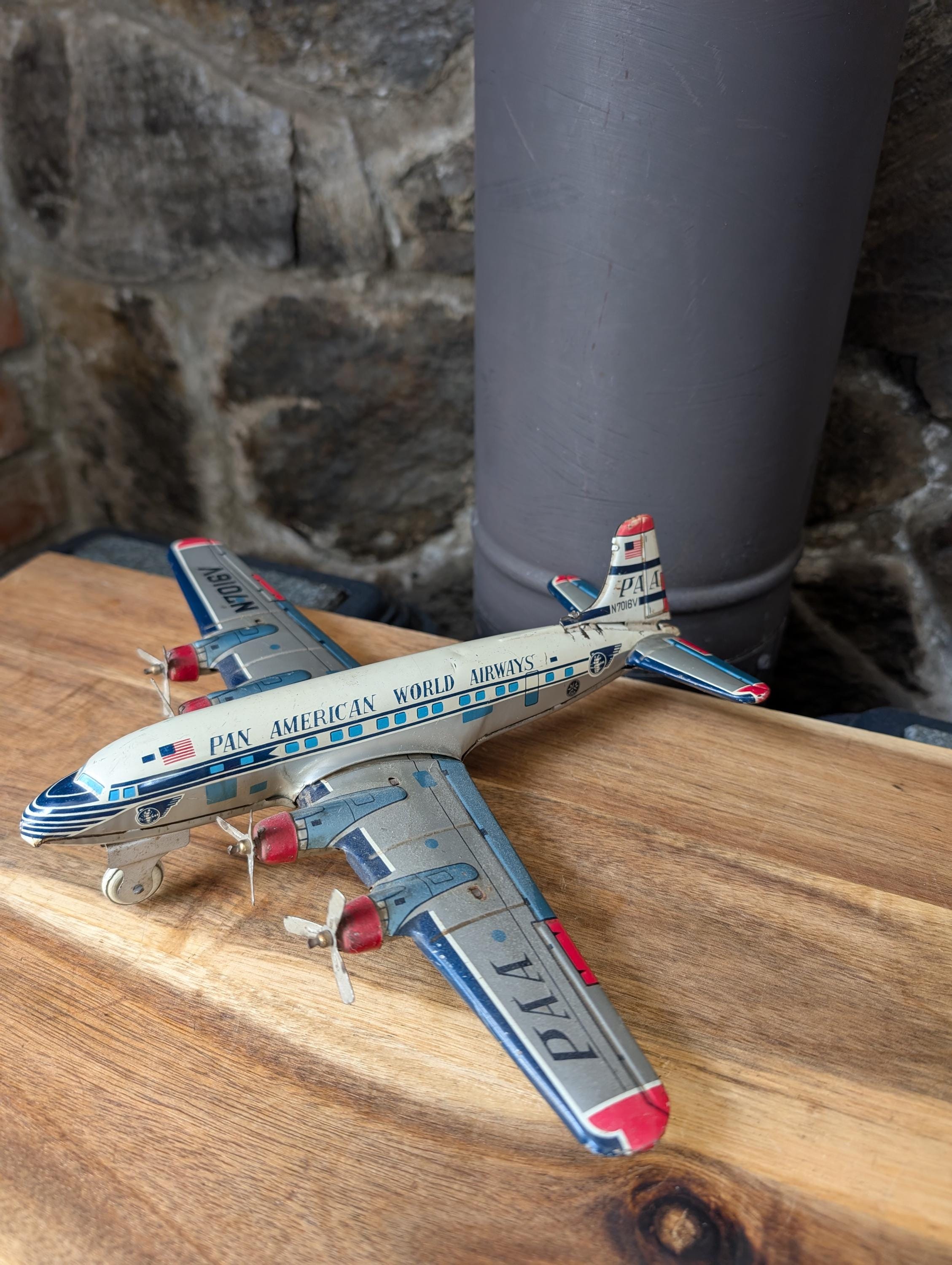 Japan Tin Toy Plane - Etsy