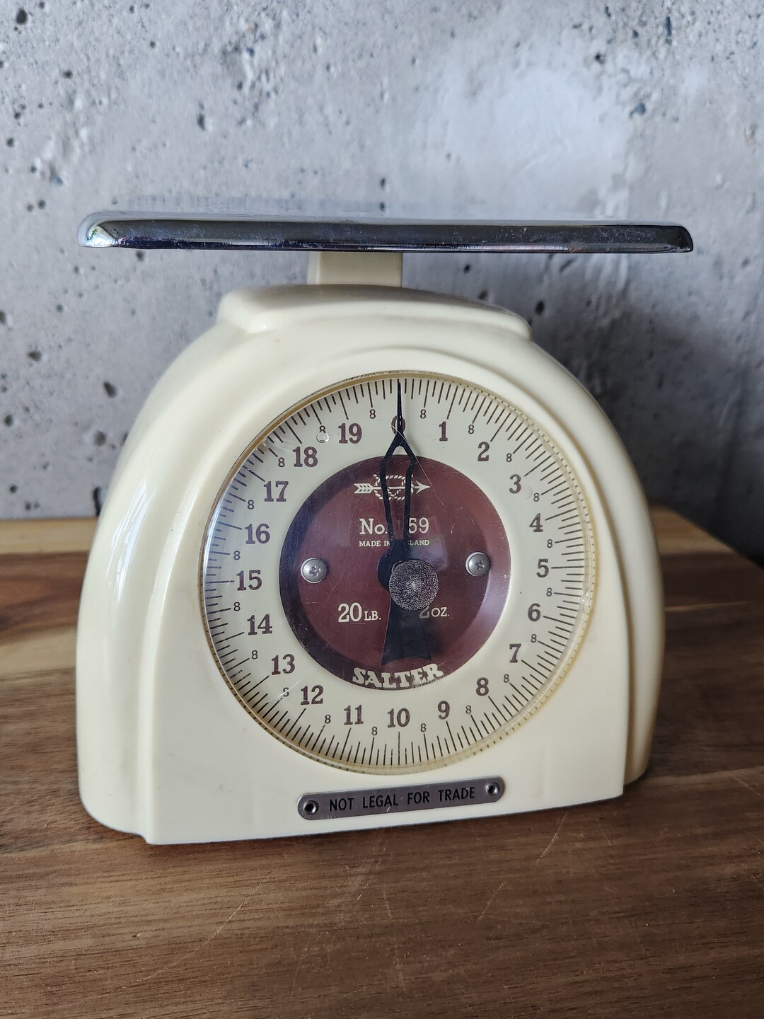 Vintage Salter No.59 Kitchen Scale-antique Scale-20lb_8oz-kitchen Decor ...