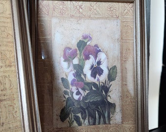 Vintage Set of 3 Shelley Hely Framed Prints-art Prints-australian