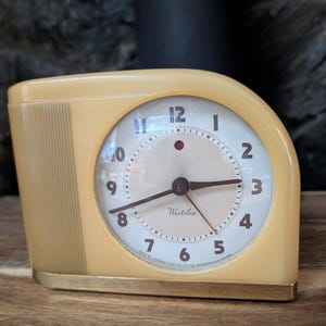 Westclox ヴィンテージ 電気式置時計 Moonbeam ムーンビーム Vintage Westclox 