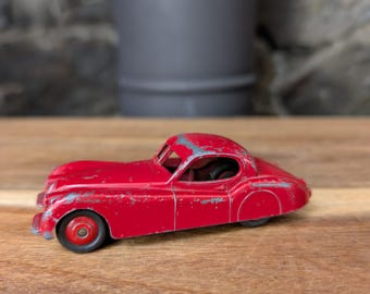 1950s Vintage Dinky 157 Jaguar XK120 Coupe Toy Collectible England