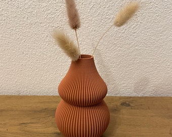 Vase  "Finja" viele Farben & Größen / Deko / Trockenblumen / 3D Druck / Geschenkidee