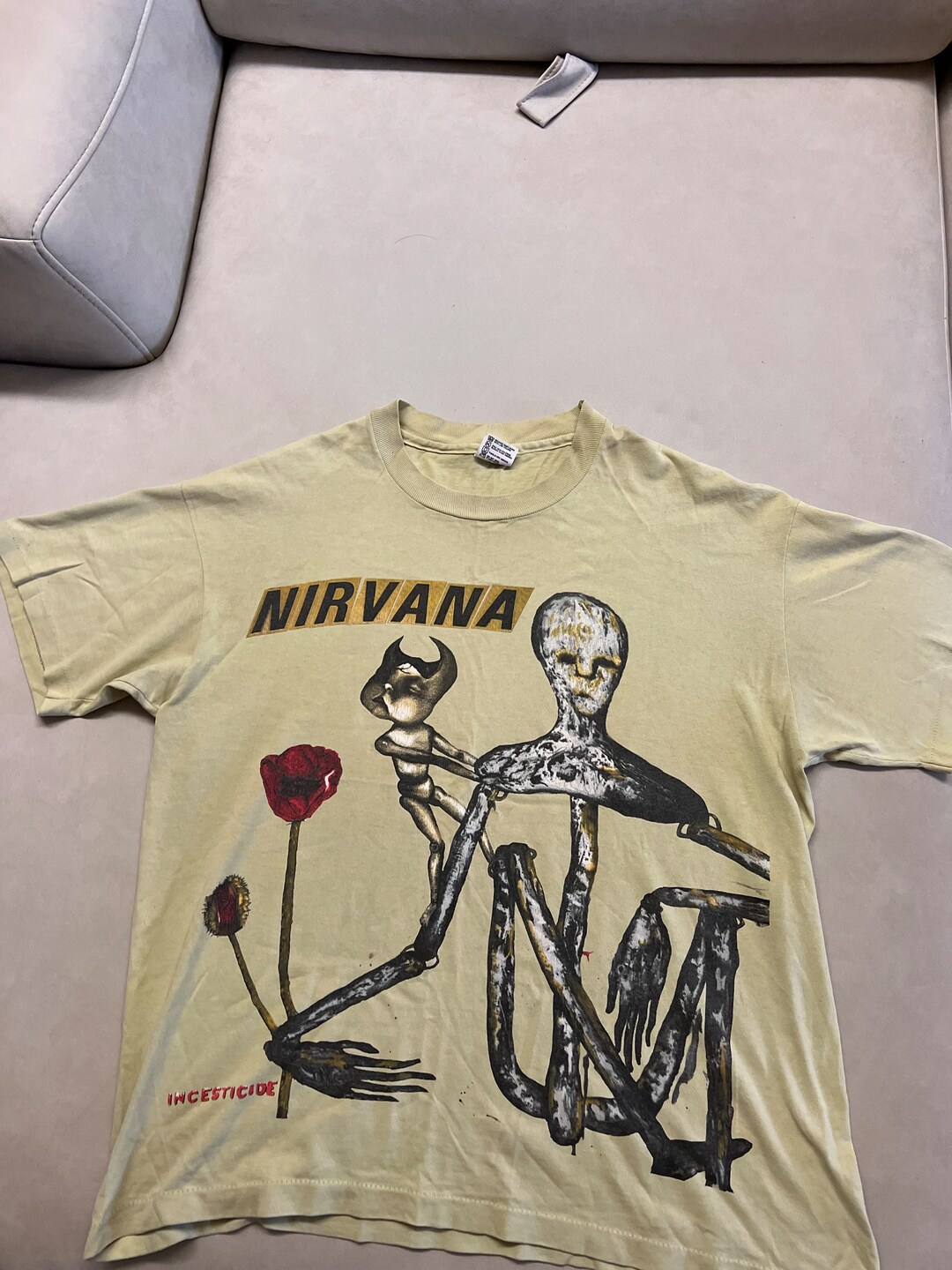 Vintage 1994 Nirvana Incesticide Tee - Etsy