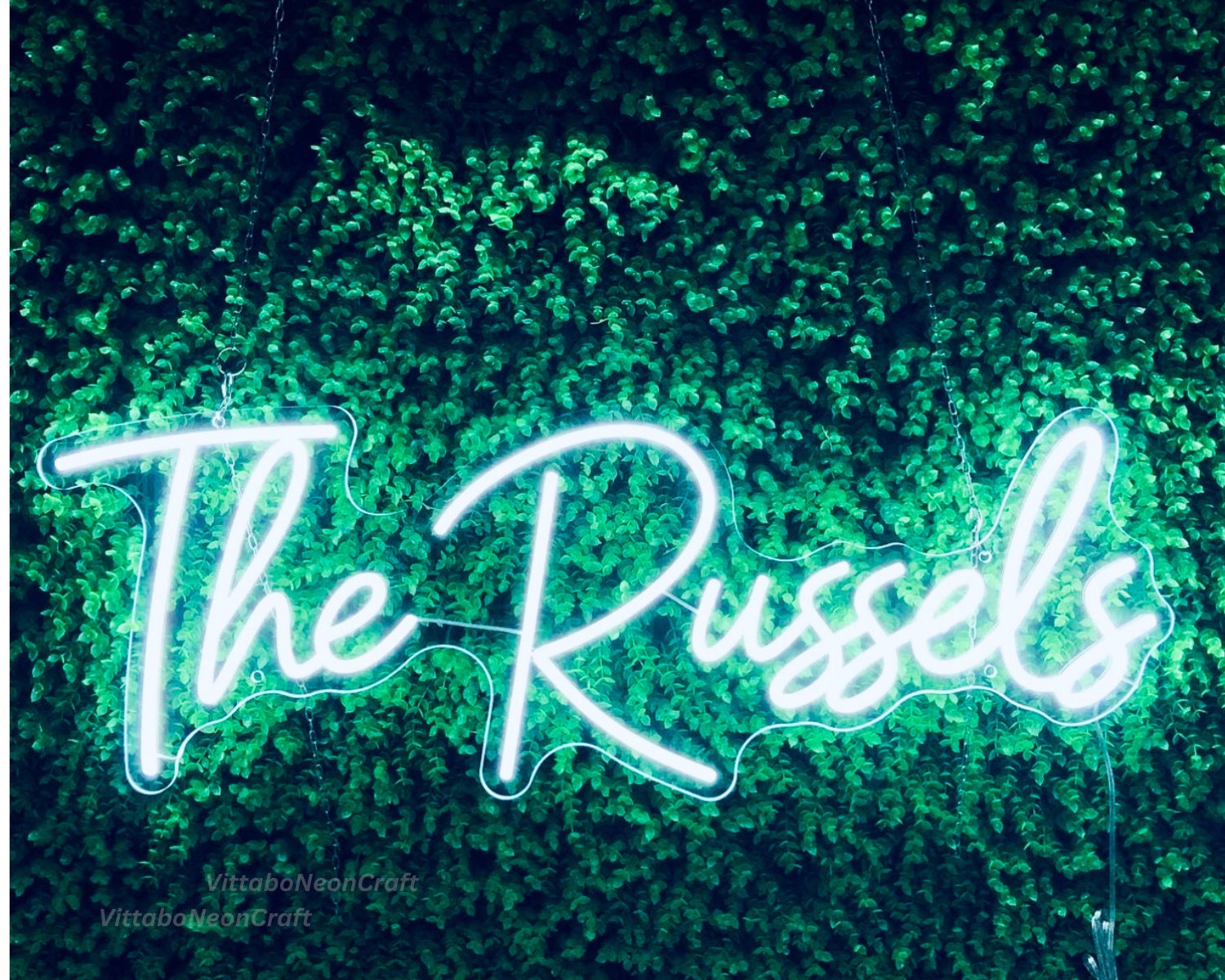 Custom Neon Sign Wall Neon Decor Wedding Neon Sign/name Custom Neon