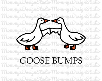 Goosebumps, Goosebumps svg, Aesthetic Svg, Retro Svg, Cricut Files, Silhouette Files, Clipart, Cute Svg, Trendy Svg, Digital download