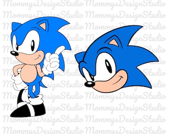 Sonic Svg Bundle /sonic Characters Svg /sonic the (Instant Download) 