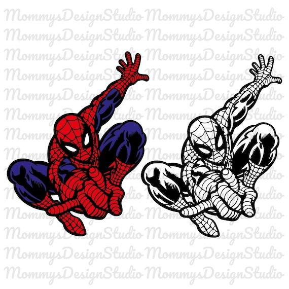 Spiderman SVG, Spiderman Clipart, Spiderman Shirt Clip Art, Spiderman Digital Download, Instant Download, Png - Pdf - Ai - Jpeg