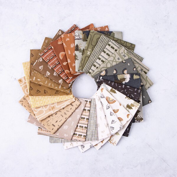 Round The Mountain Layer Cake, designed by Casey Cometti From Riley Blake Designs