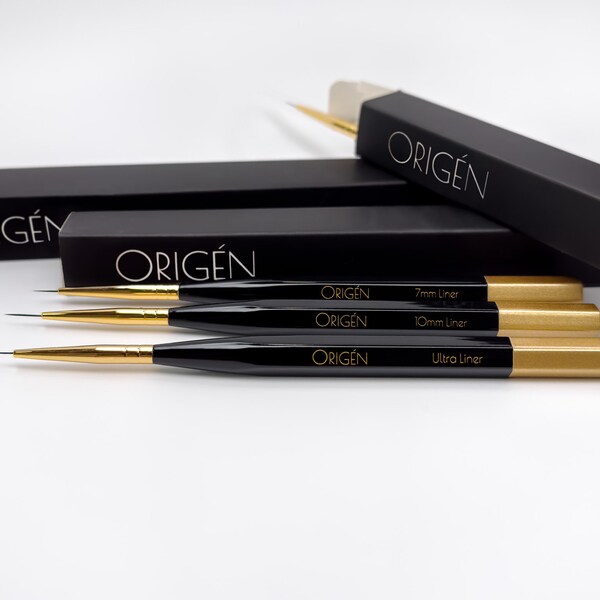 Thin Nail Art Brush Etsy