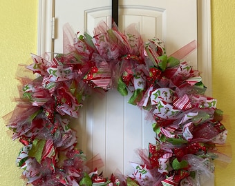 Grinch Christmas Wreath 27 Inches