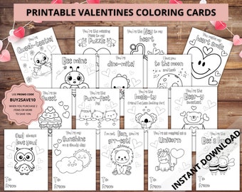 Printable valentines coloring cards, Coloring cards, coloring valentines, coloring for kids, valentines, printable coloring, valentine cards