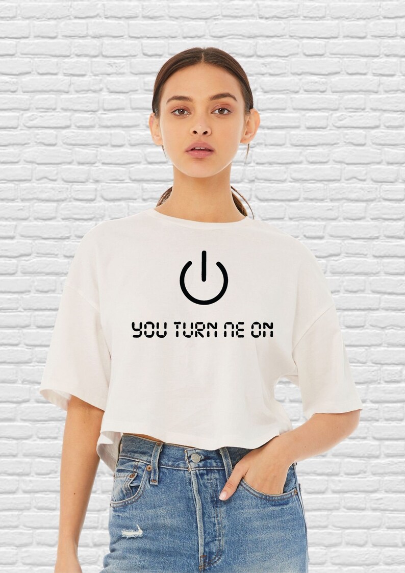Turn Me on Shirt, Power Button Tshirt, on off Button Tshirt, Funny T