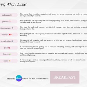 Pink IT Girl All-In-One Life Planner | Ultimate Notion Planner | Notion Dashboard | Aesthetic Notion Template | Digital Planner image 2