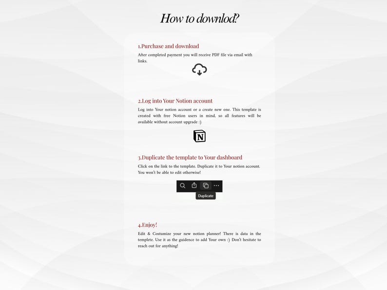 Pink IT Girl All-In-One Life Planner | Ultimate Notion Planner | Notion Dashboard | Aesthetic Notion Template | Digital Planner image 12