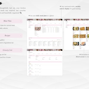 Pink IT Girl All-In-One Life Planner | Ultimate Notion Planner | Notion Dashboard | Aesthetic Notion Template | Digital Planner image 10