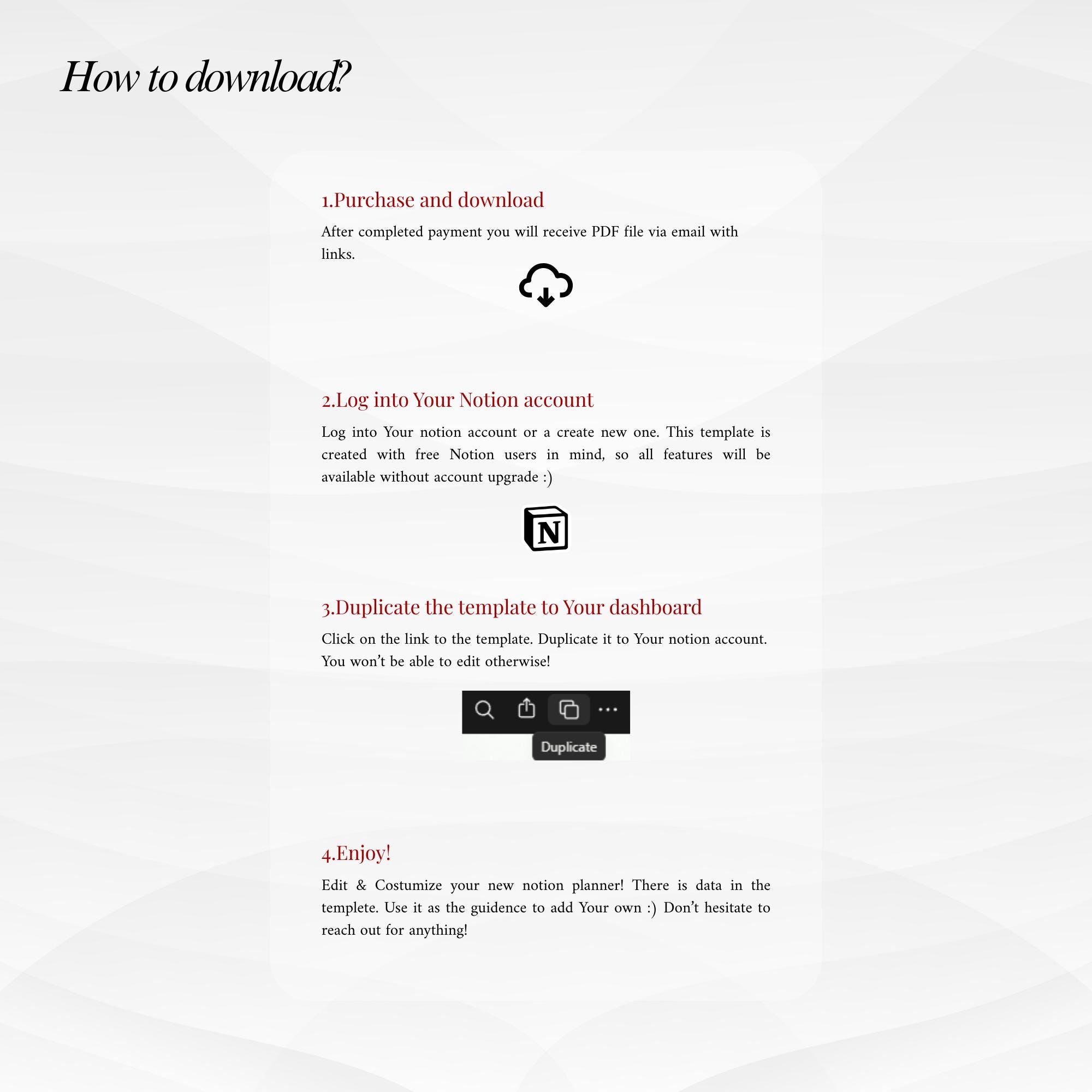 Black Student All-in-one Planner | DARK MODE | Ultimate Notion Planner ...