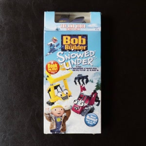 Vintage Bob the Builder - Snowed Under (z zabawką) [VHS]
