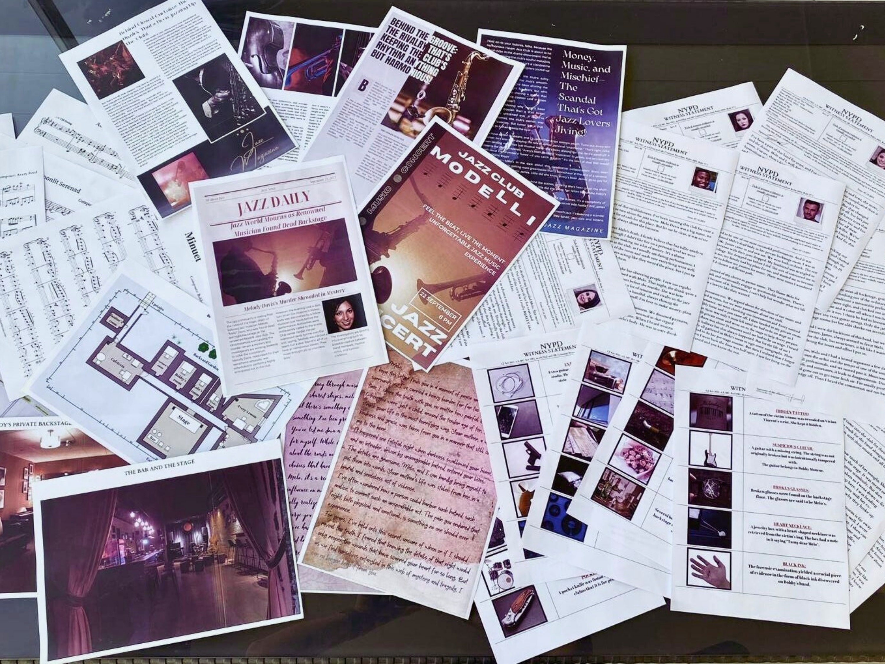 Murder Mystery Game Printable Party Game Unsolved Case Printable Game ...