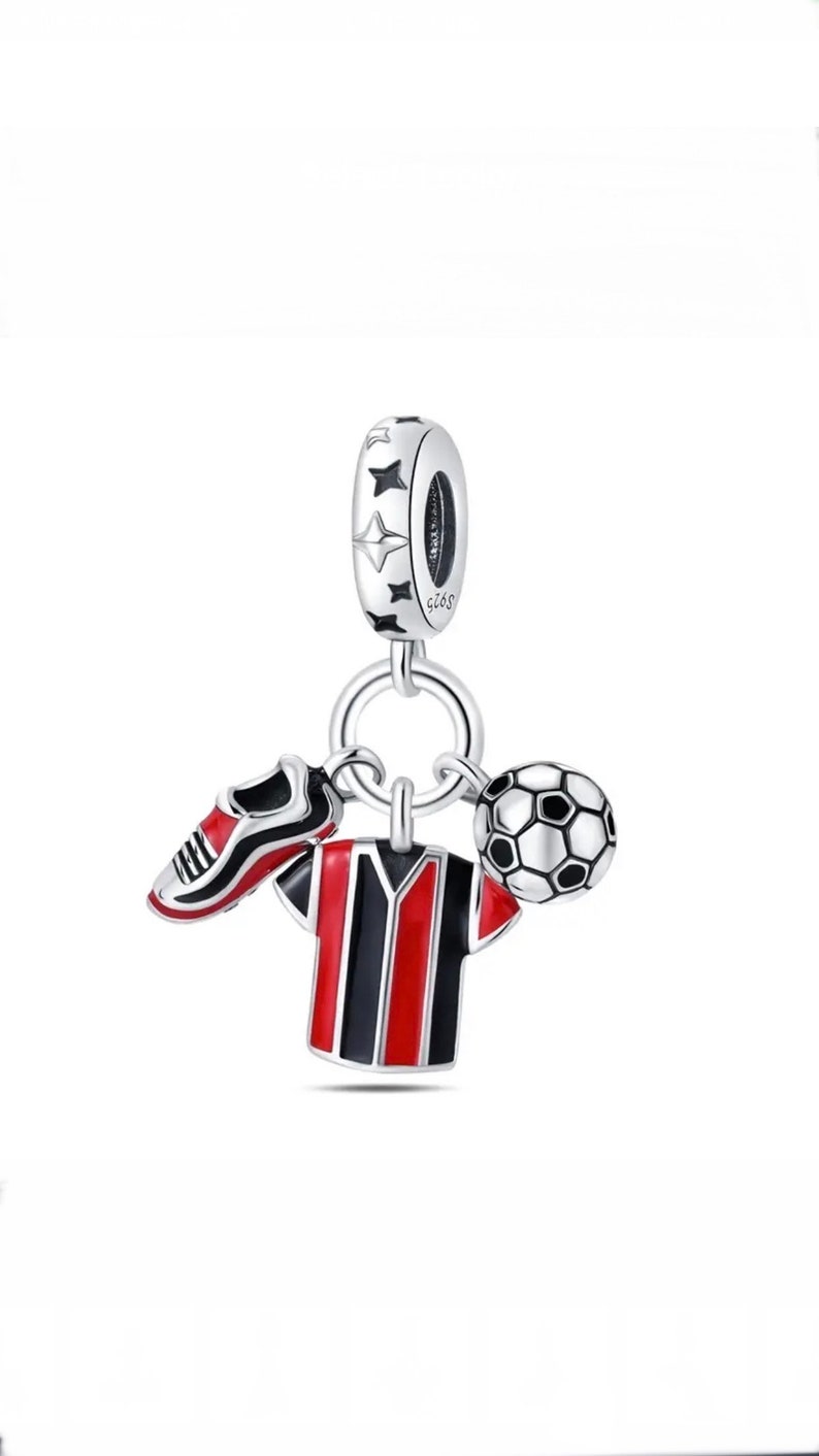 Sports Sterling 925 Silver Charm, Sports Pendant, Pandora Bracelet