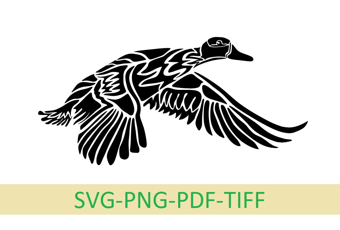 Mallard Duck Tribal Tattoos