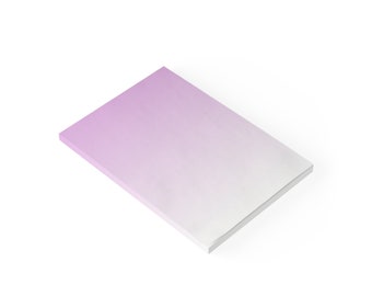 Post-it esthétiques Vaporwave, bloc-notes girlboss rétro, bloc-notes violet, post-it violet pour le principal, bloc-notes dégradé