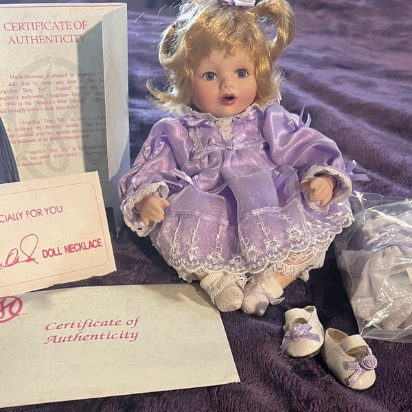 Marie Osmond Doll "Angelica Tiny Tot" - 2007