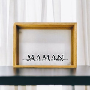 Mom frame + personalized first names