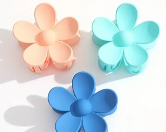 FLOWER Claw clips únicos en su tipo, Muy hermosa, joyería retro, Viene en tres colores