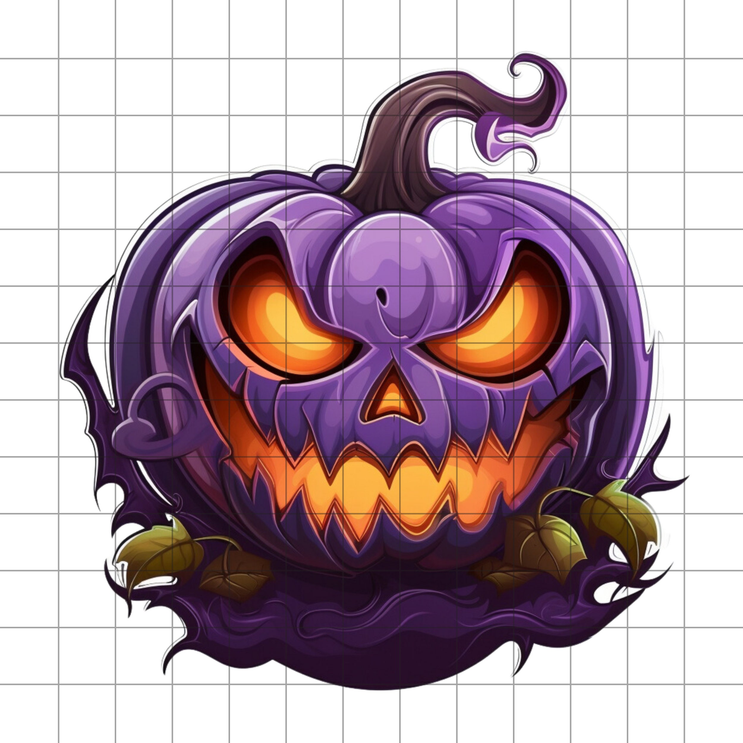 Jack O Latern PNG, Scary Pumpkin Faces, Witch Sublimation