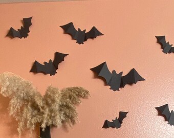 Nietoperze ścienne 3D - nietoperze na Halloween