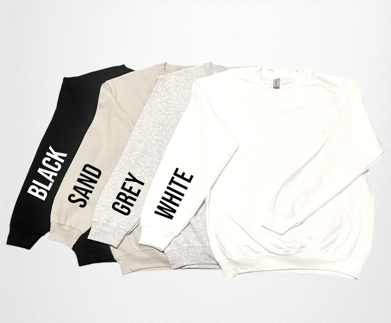 Camisa estilo Chicago Giardiniera: cuello redondo, manga larga o manga corta Crewneck Sweatshirt